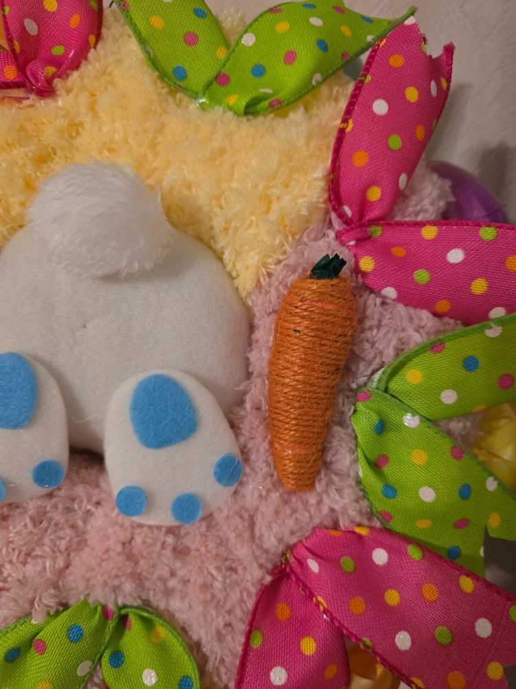 Happy Easter Handmade Wreath