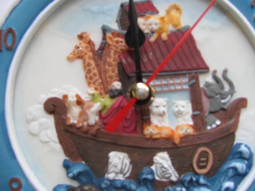 Humane Society battery clock NIB