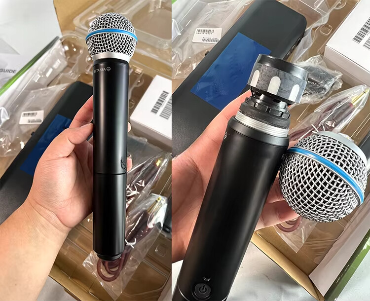BLX288 BETA58 Wireless Microphone Handheld Dynamic Kit Karaoke Stage Performance