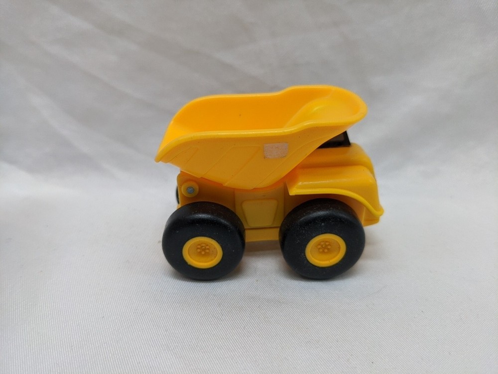 Toy State Yellow Plastic Dump Truck 2"