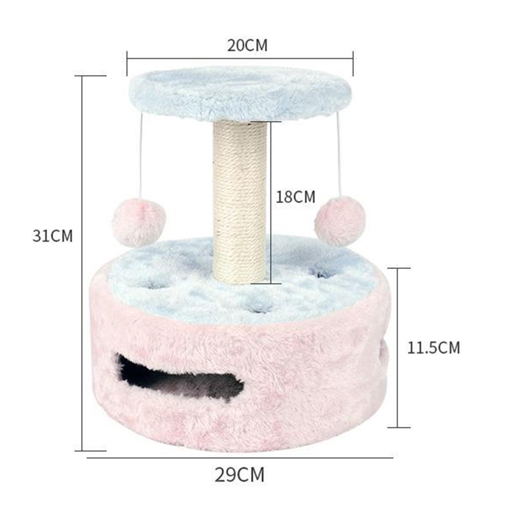 Cat Tree Condo Tower Furniture Exercise Scratching Post Interactive Play