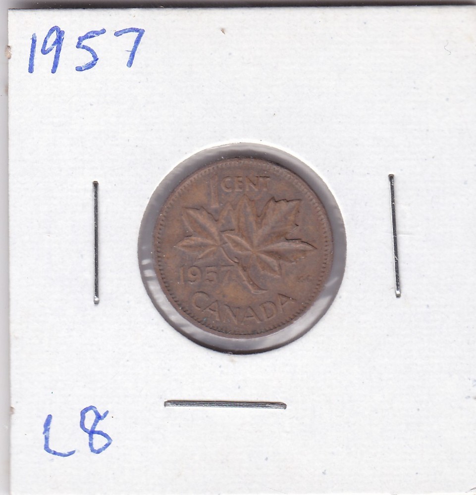 1957 Canada One Cent L8