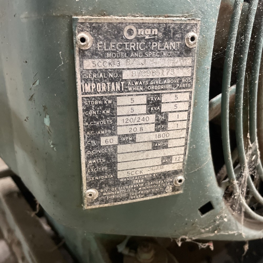 Old Generator