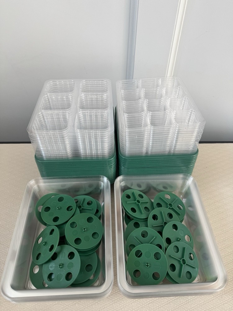 30 Pack Seed Starter Tray Seedling Tray Humidity Adjustable Plant Starter Kit