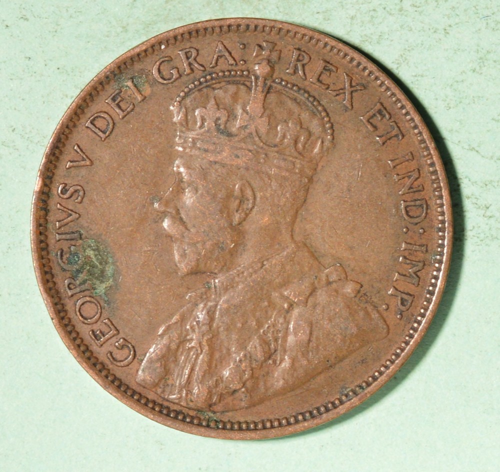 1917 - Newfoundland Large Cent - INV#D170