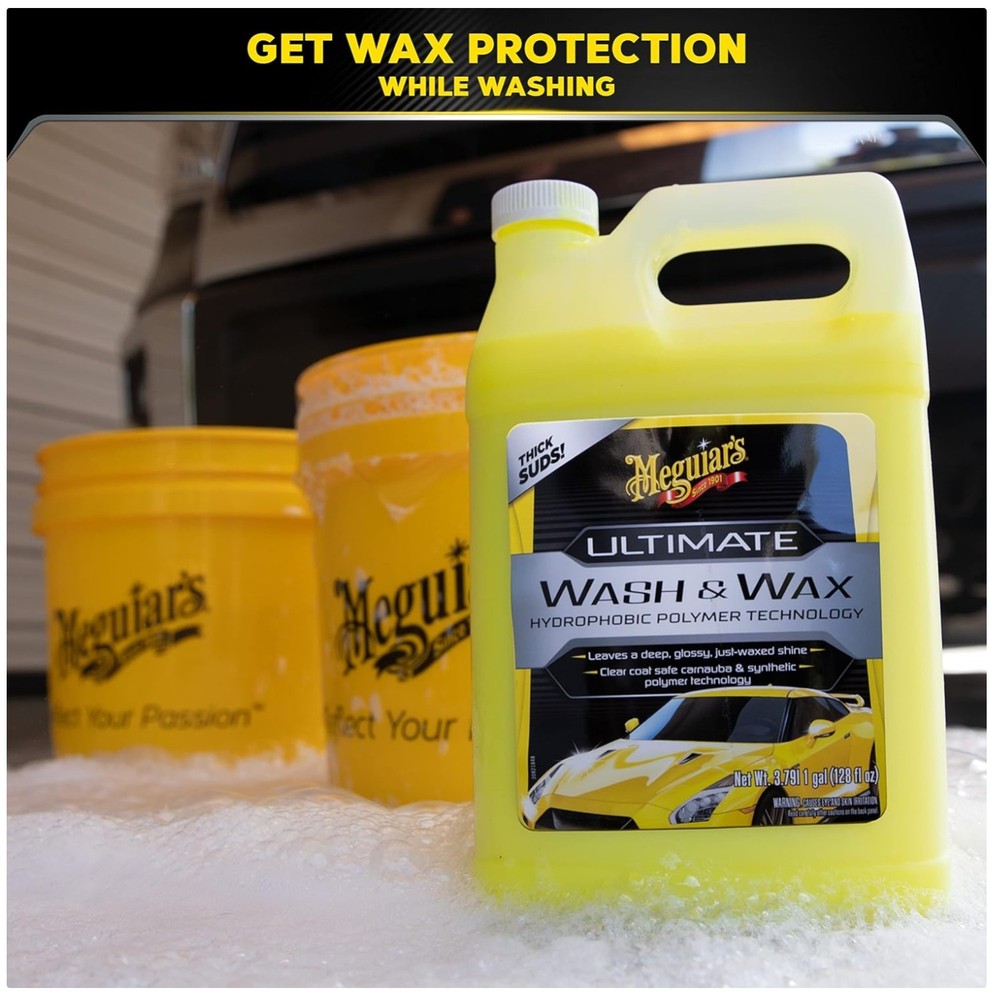 Meguiar's Ultimate Wash & Wax, 1 Gallon