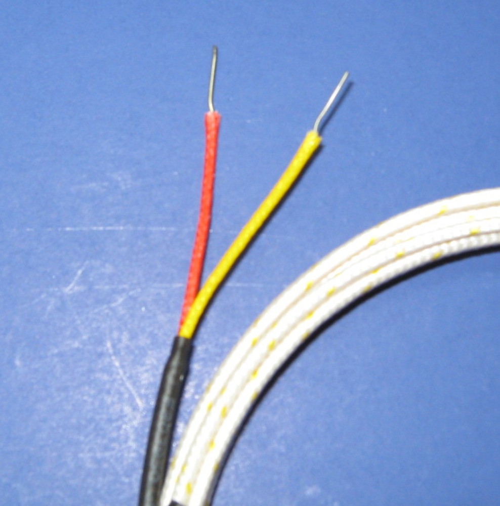 Connector Hook Up Cable High Temperature K-type Ceramic Thermocouple Sensor CR4