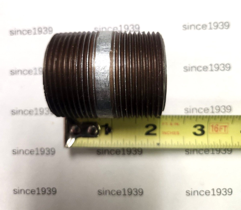 1-1/4" x 2" Galvanized Nipple Schedule 40
