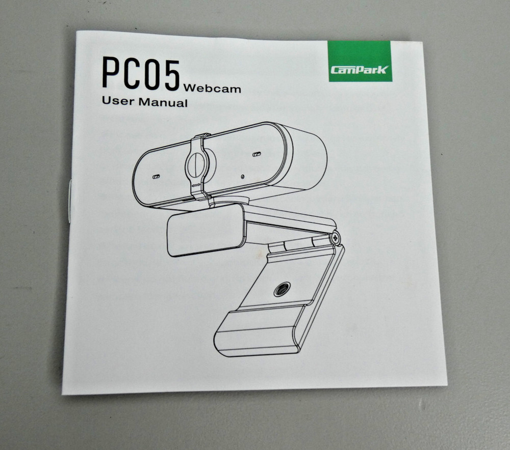 Campark PC05 2K Webcam w/Microphone, QHD Streaming Computer Camera w/ AutoFocus