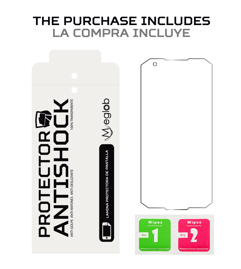ANTISHOCK Screen protector for Kyocera DuraForce Pro 3