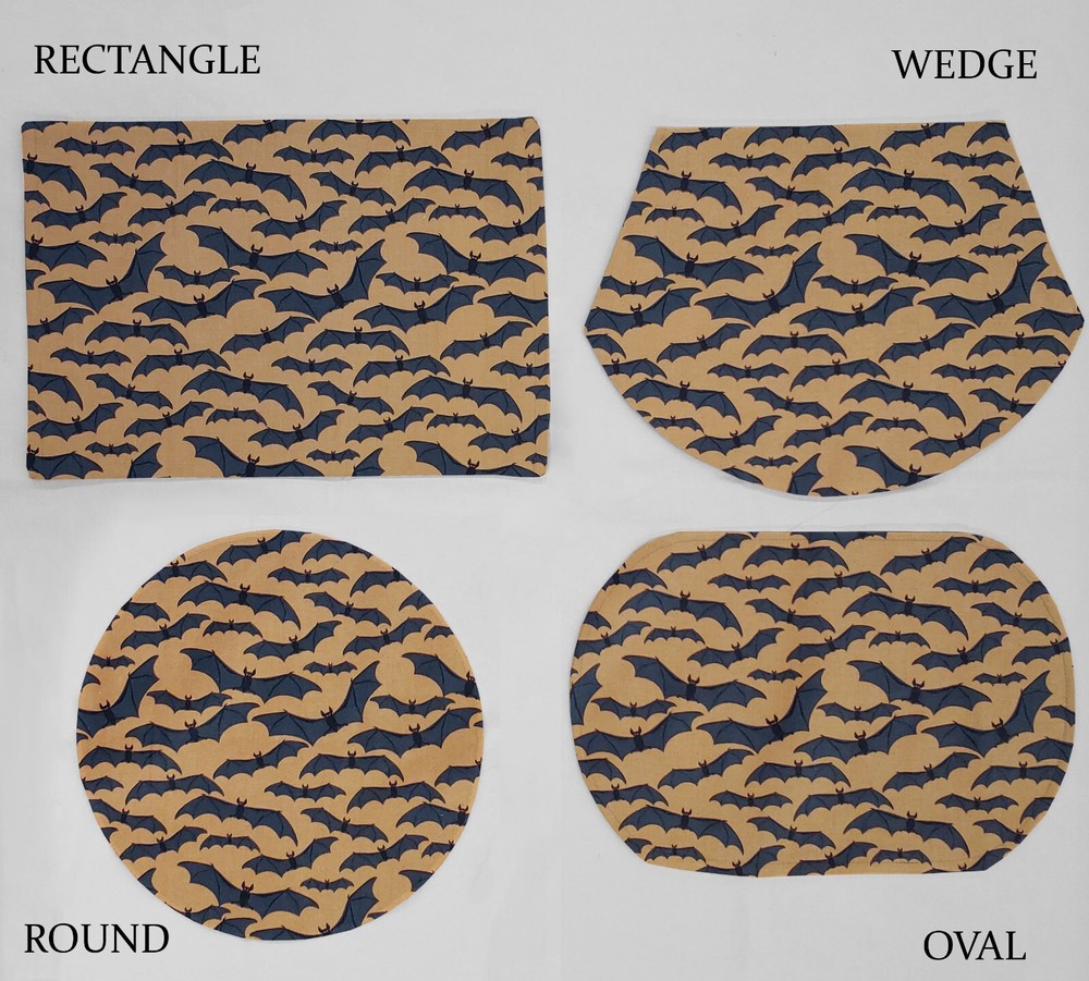 Halloween Bats Placemats (4 Shapes Available)