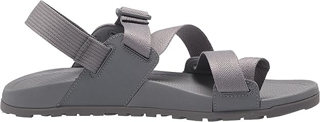 Chaco Men's Lowdown 2 Sandal Adjustable Strap Lightweight Grey Size 10