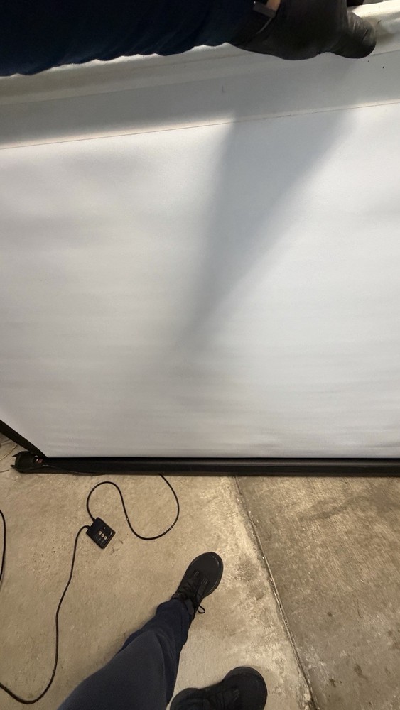 Motorized Projector Screen 92” (16:9) – Fully Working – 110V