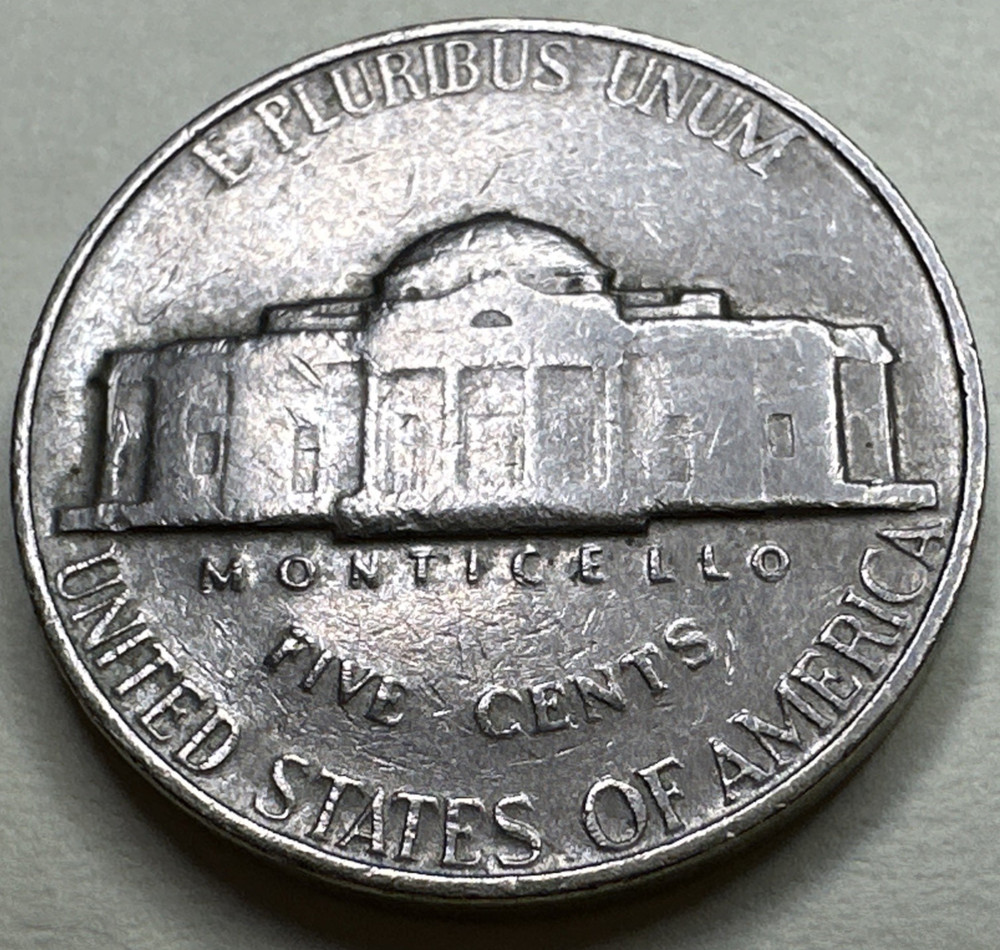 1964 Jefferson Nickel 5C 1783X