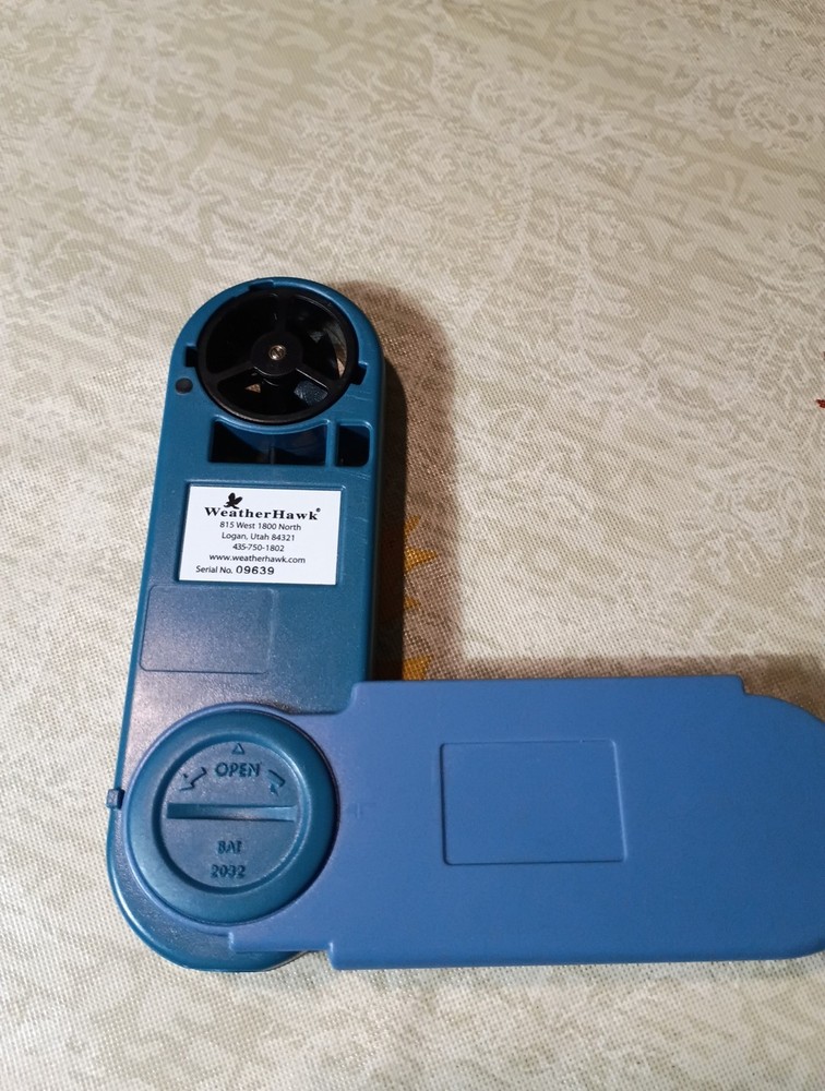 Weather Hawk Windmate 200 Electric Handheld Wind Meter