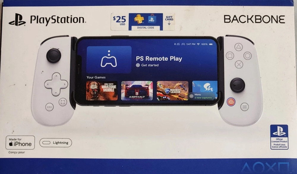 Backbone One PlayStation Edition for iPhone Lightning Mobile Gaming Controller
