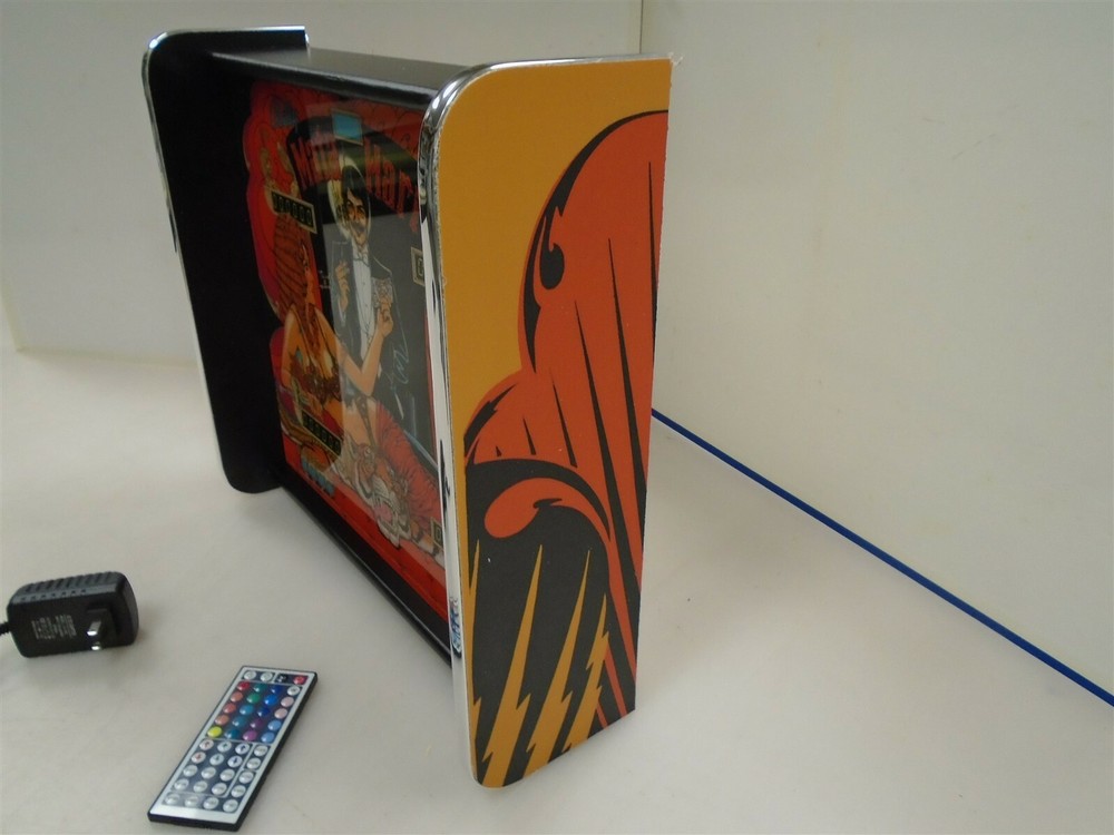 Bally Mata Hari Pinball Head LED Display light box