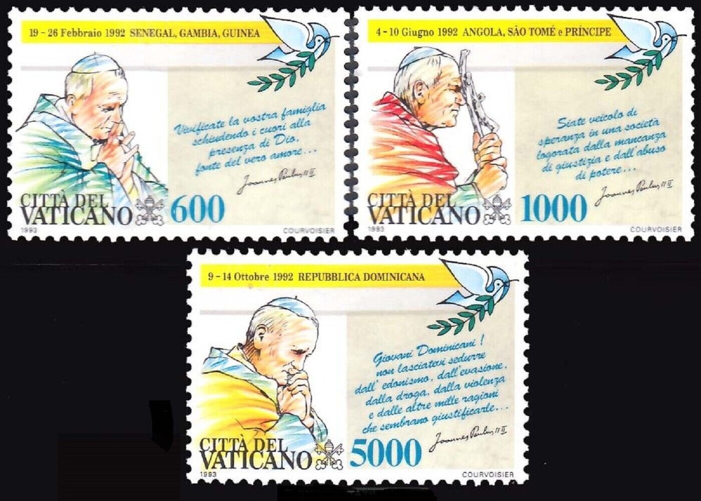 VATICAN SC# 936-938 MNH