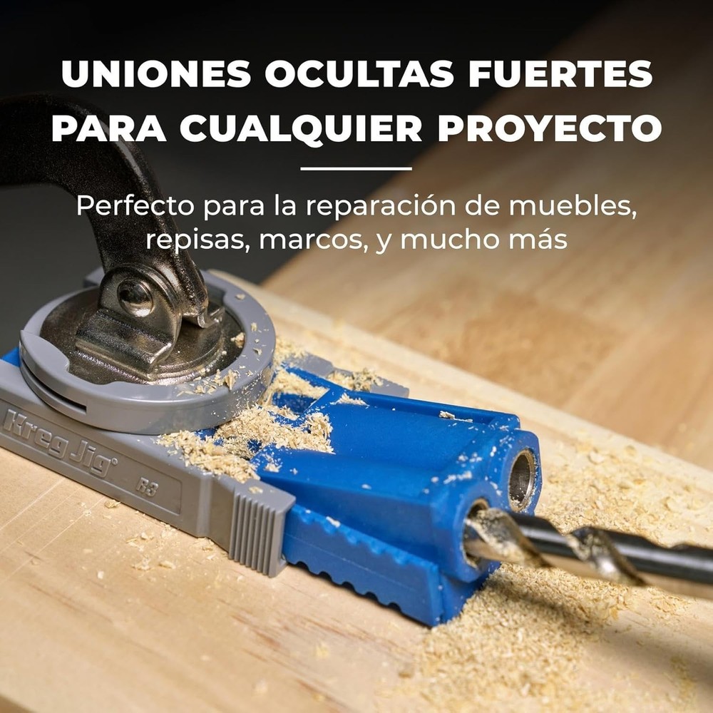 Efficient Pocket-Hole Jig for Creating Angled Joints with Plastic Construction