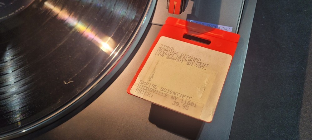 Sansui P-L51 Computerized Linear Tracking Turntable Automatic with New Stylus.