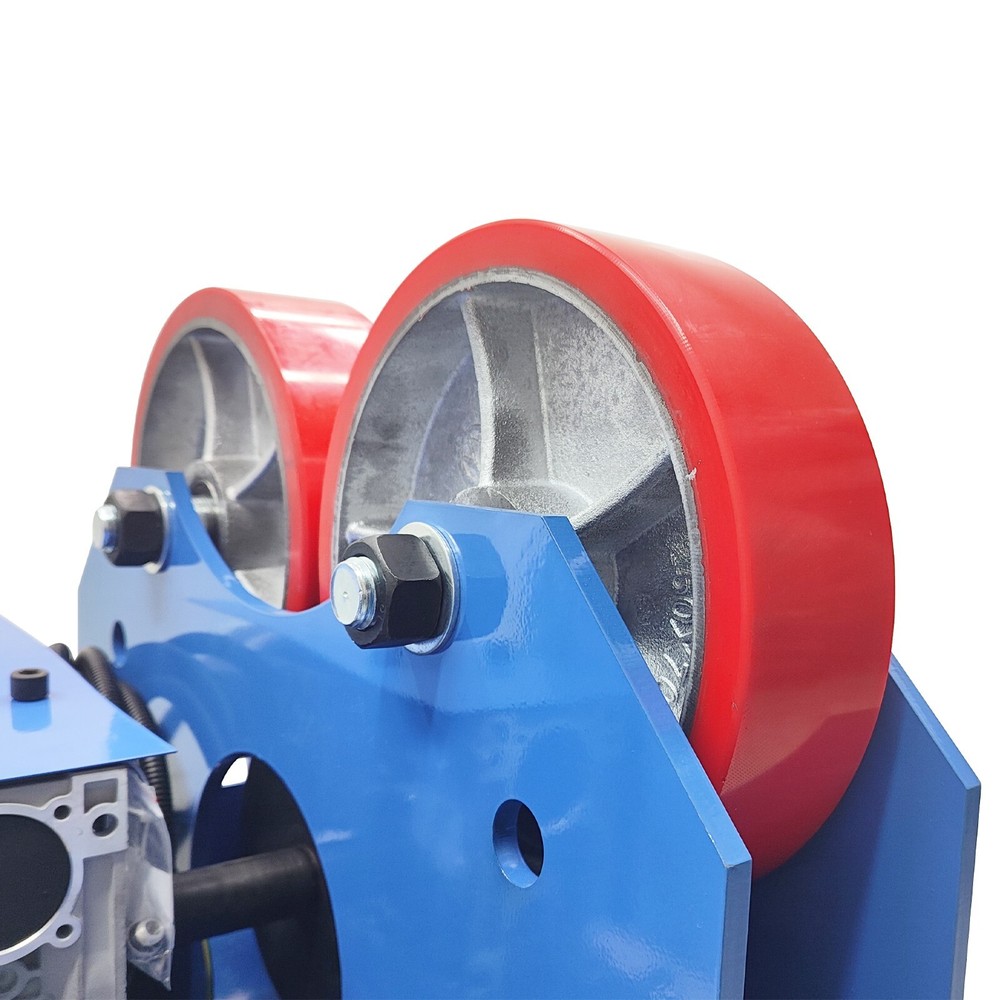 4400LBS Welding Roller Rack Digital Display Welding Turning Rolls Linkage Roller