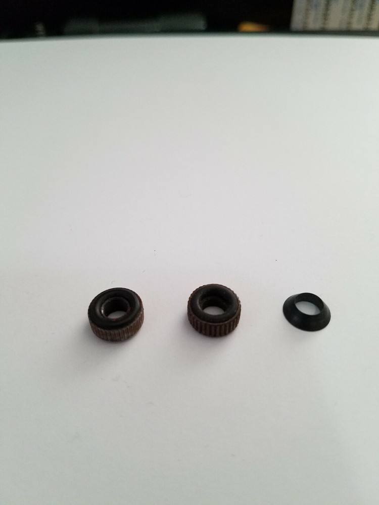 Dotco Wrenchless Chuck Parts. 2 Locknuts, 1 Wedge  Used?