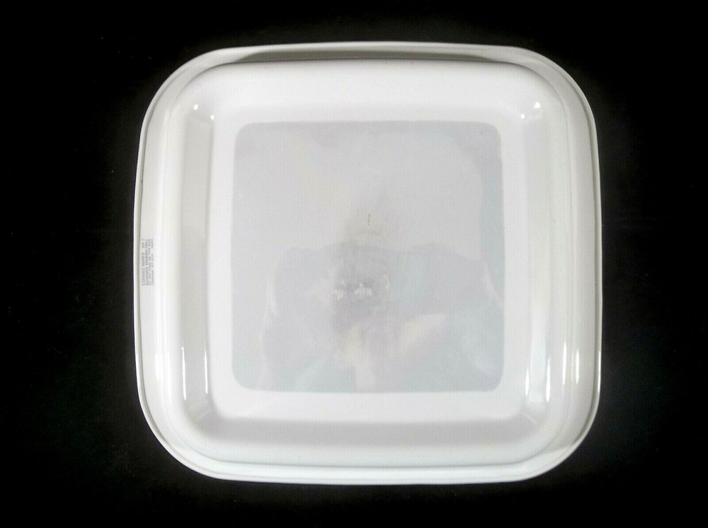 Corning Solid White Microwave Browner Grill MW-2