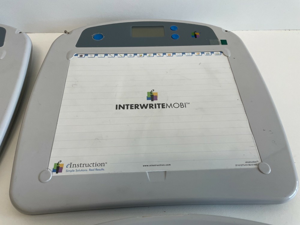 H3: Lot of 4 eInstruction Interwrite Mobi IP500 Tablet