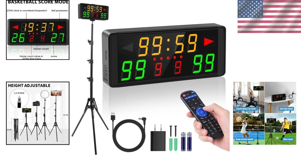 Convenient Electronic Scoreboard for Competitive Games