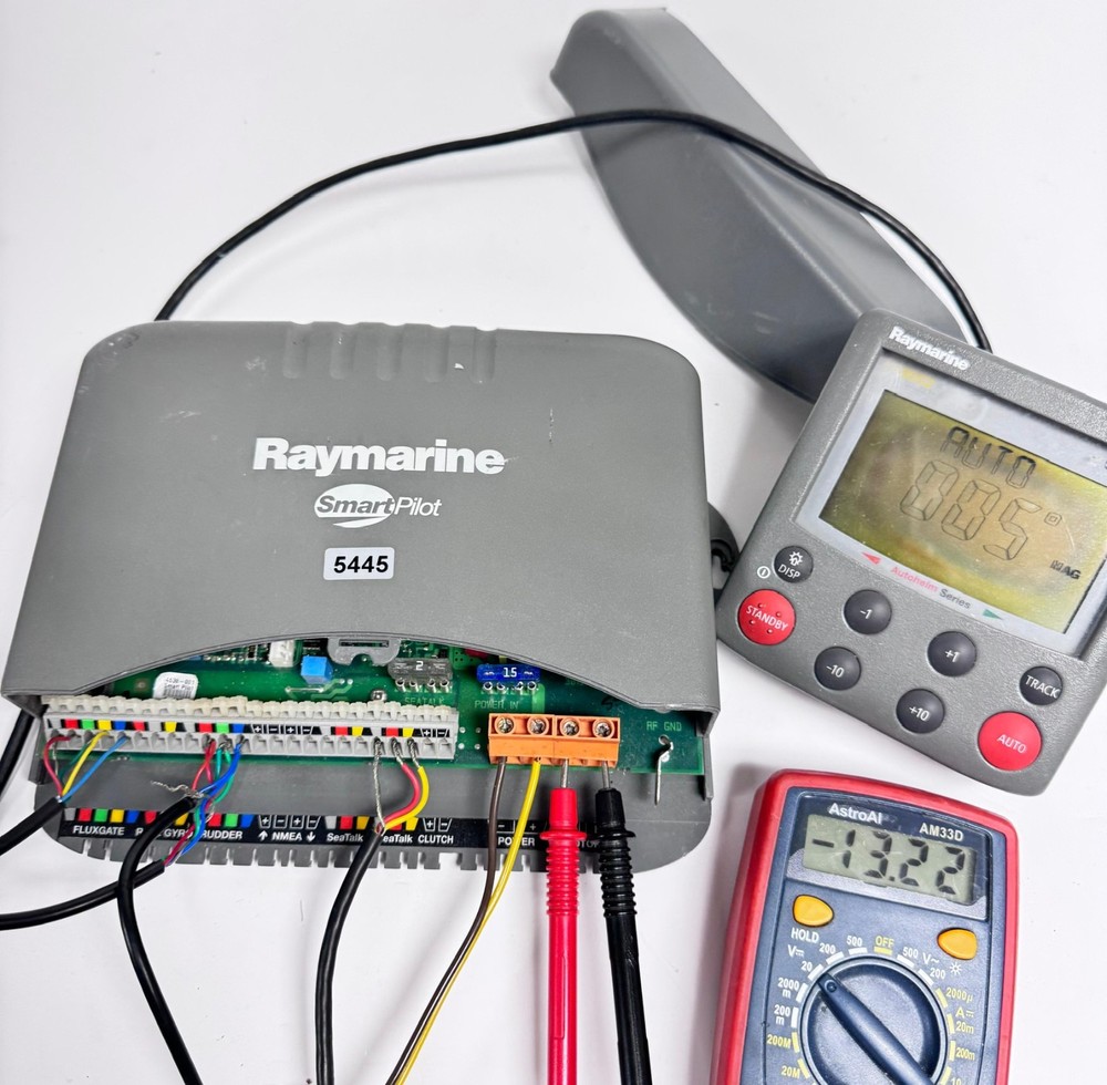 Raymarine S1 Autopilot Course Computer Tested!