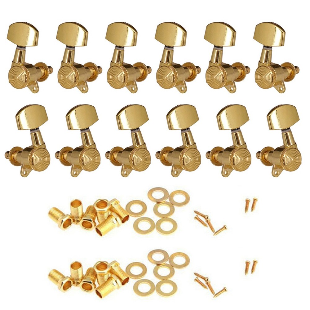 Guitar String Tuning Pegs Locking Key Machine Head For Electric Acoustic Guitars