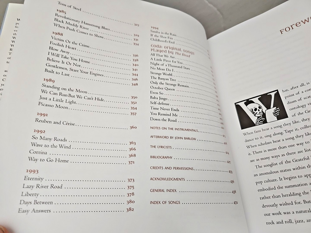 The Complete Annotated Grateful Dead Lyrics Annotations by David Dodd Hardcover