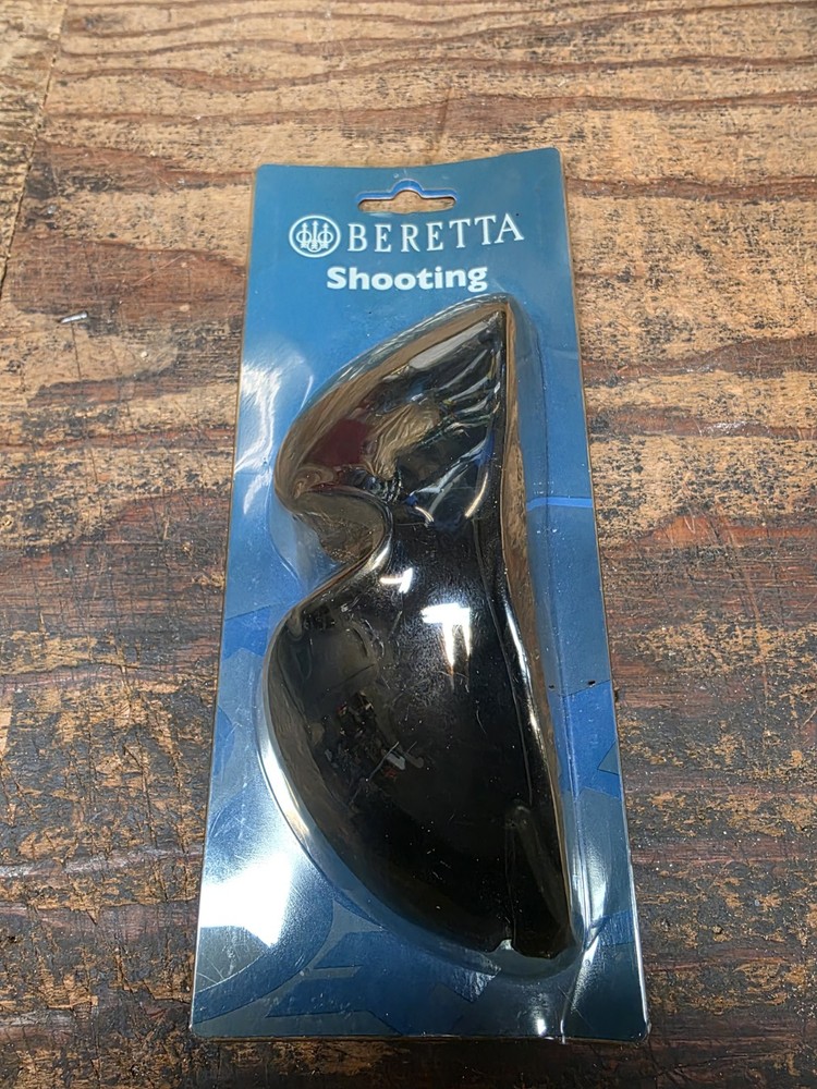 Beretta Challenge Black Glasses Polycarbonate Curved Lenses