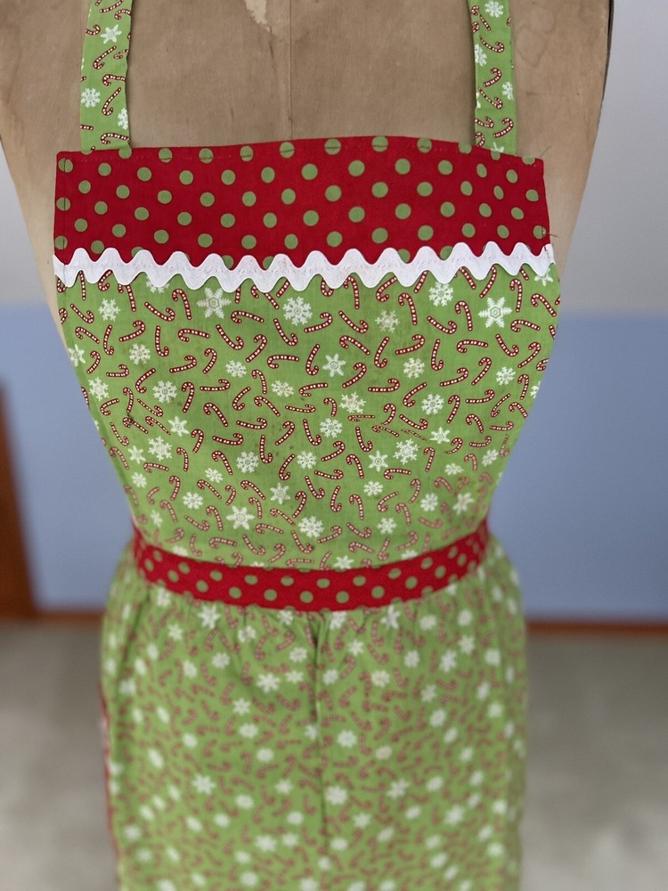 Hand Made Women’s Christmas Apron