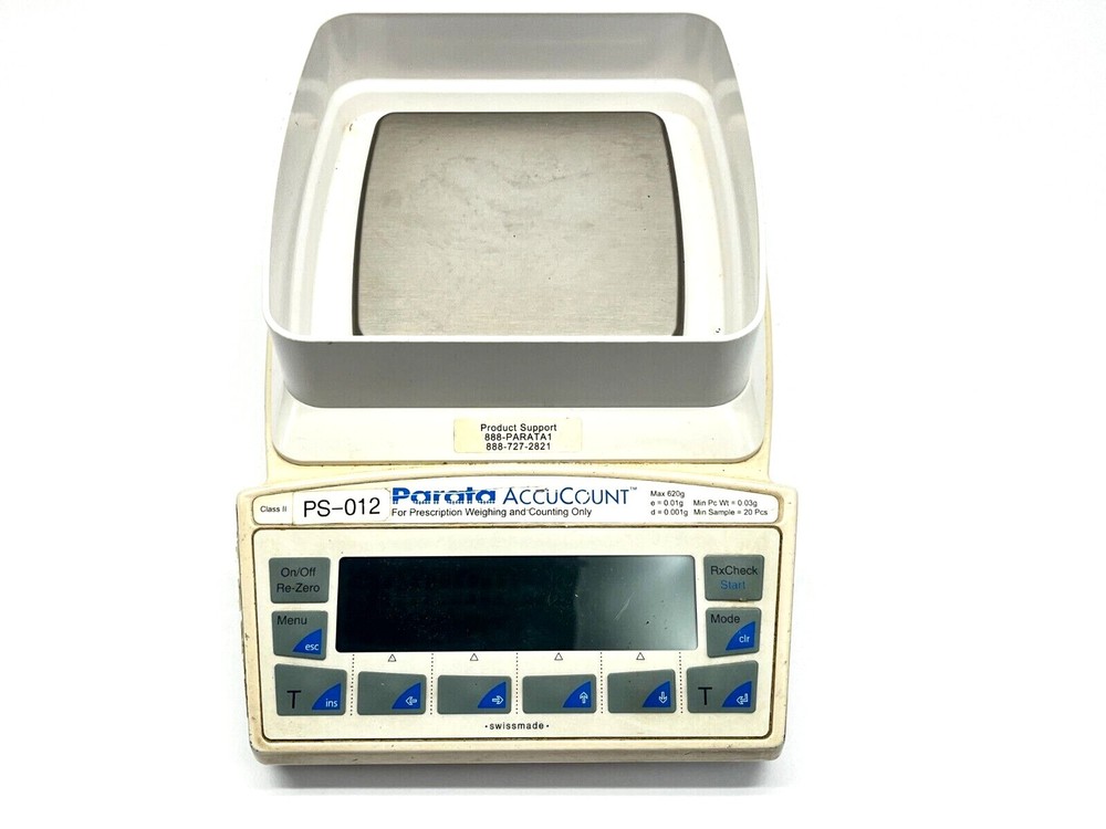 Parata AccuCount Pharmacy Scale 620g Max