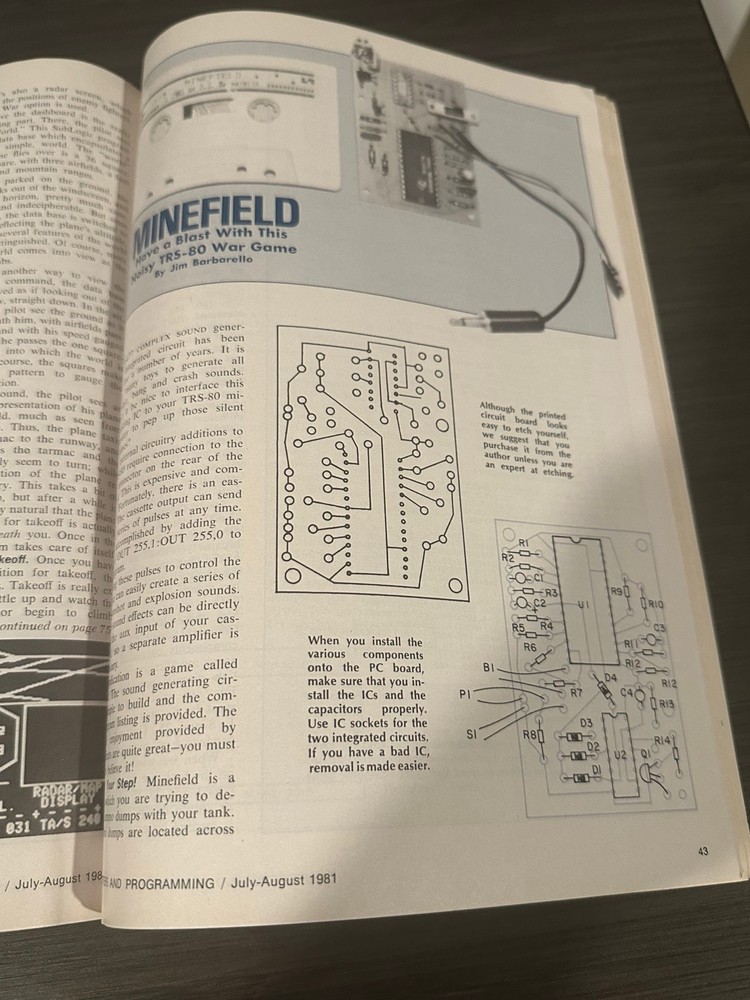 Computers and Programming vintage magazine Heathkit H8 subLogic Flight Simulator