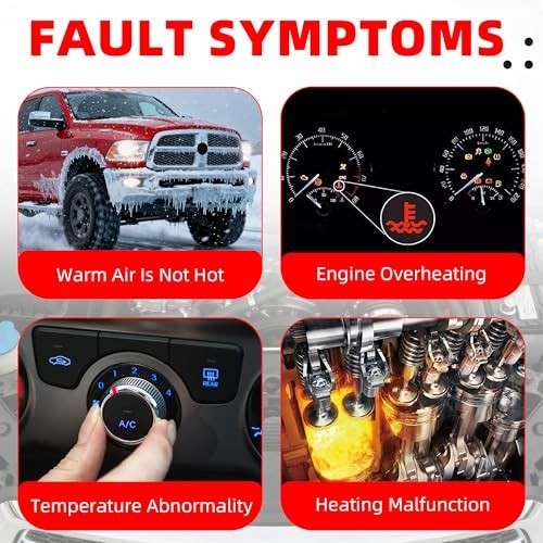 52014892AC 3-Way Coolant Heater Control Valve w/Bracket Compatible with Dodge