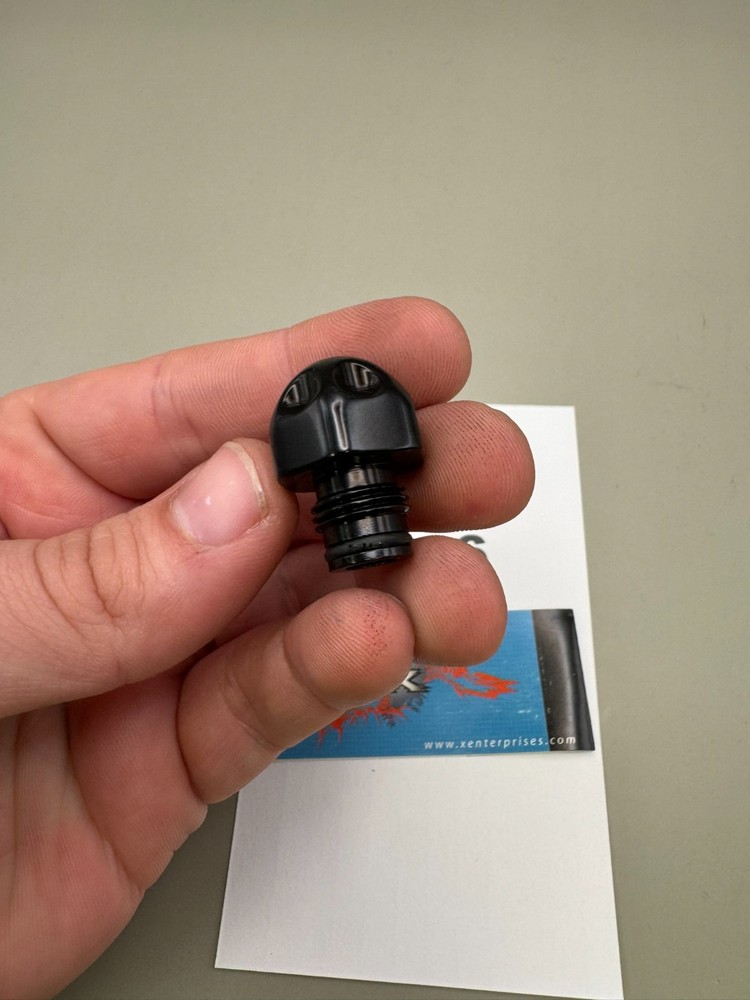 System X Intimidator Ram Cap-Gloss Black