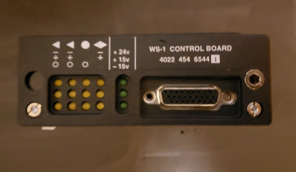 ASML WS-1 Pnuematic Conrol Board