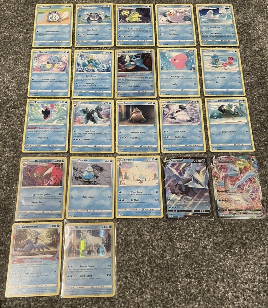 Lost Origin & Silver Tempest Base Sets - VStars/Radiants/V’s/Holos/Reverse Holos
