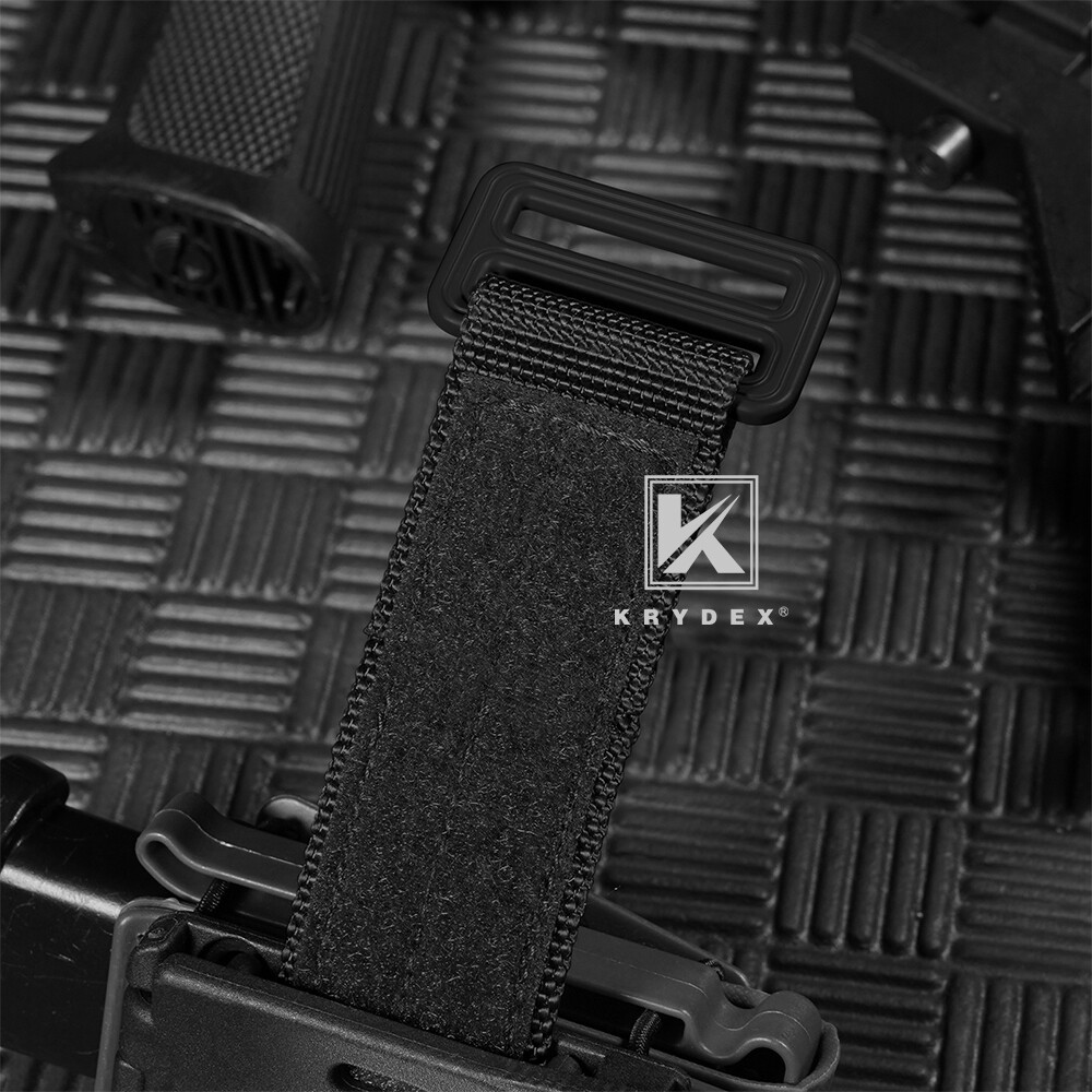 KRYDEX Tactical Base Belt Under Loop Inner Belt Concealed Carry 30"-49" Black