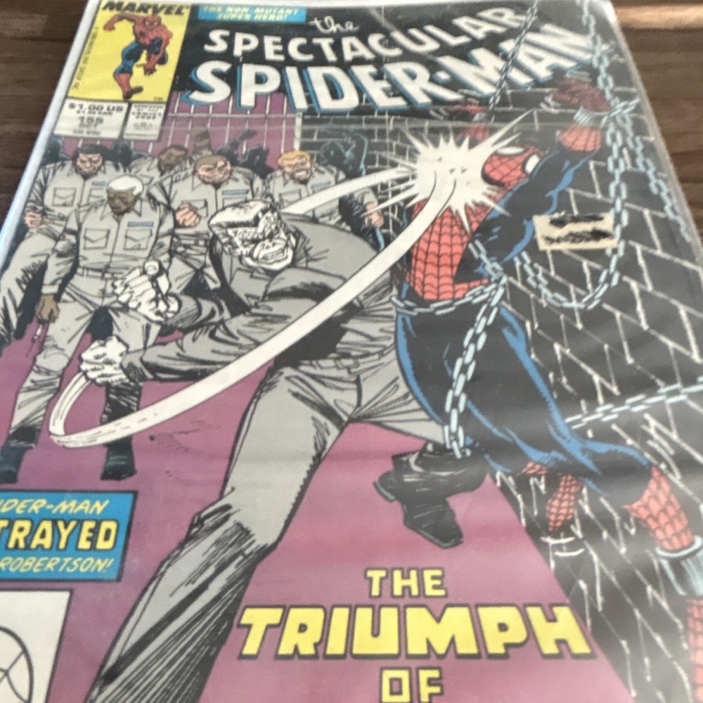 Marvel The Spectacular Spider-Man Comic Lot Issues 141, 143, 152, 154, 155