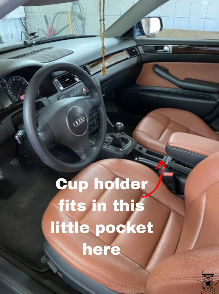 Audi A6 C5 Single Cup Holder Insert Upgrade