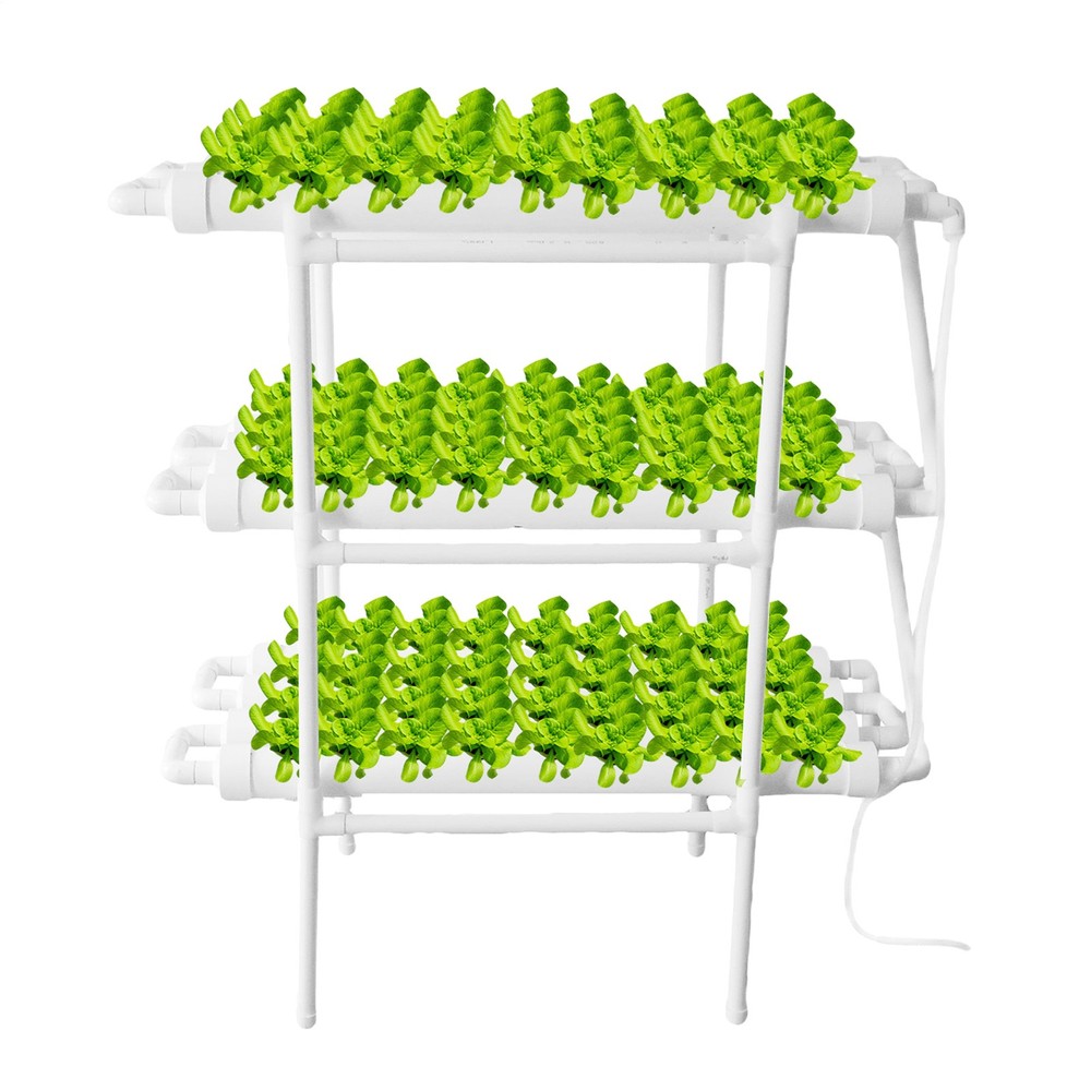 Hydroponic Grow System 3 Layer 108 Planting Sites Hydroponic Growing Kit
