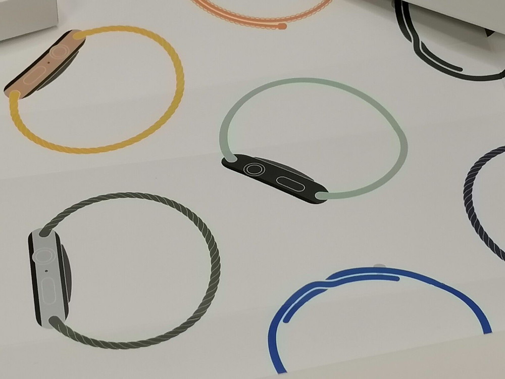 (BOX ONLY) 2 Apple Watch 2nd Gen Boxes With Half Band And Papers