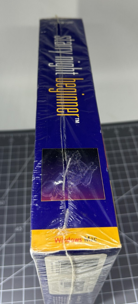 Starry Night Beginner Software Windows McIntosh PC CD-ROM (2000) New Sealed