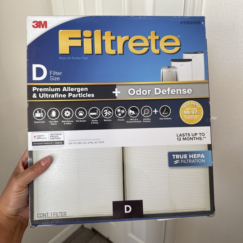 Filtrete D Filter Item# 1150099 / HEPA Filter