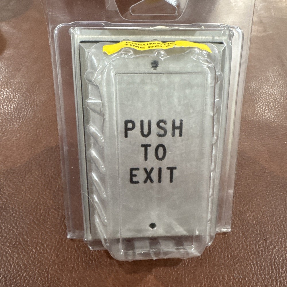 Alarm Controls Push to Exit Single Gang Pneumatic Time Delay Switch PS5-111