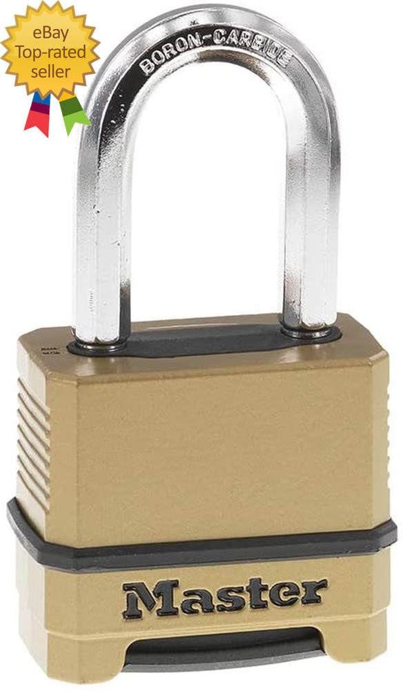 Combination Lock  Heavy Duty Weatherproof Padlock   Resettable