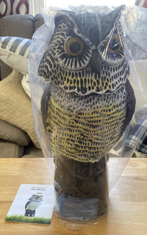 Owl Lawn Decoy